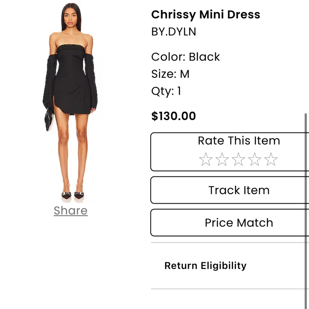 DYLN dress never worn